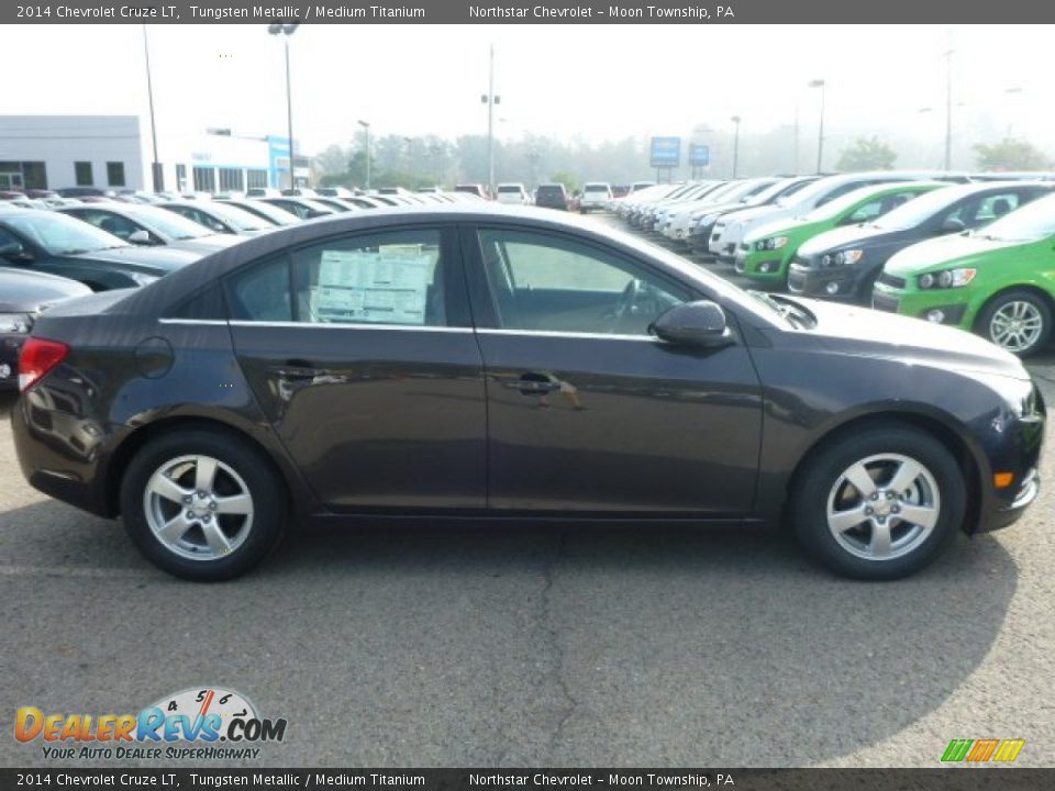 2014 Chevrolet Cruze LT Tungsten Metallic / Medium Titanium Photo #6