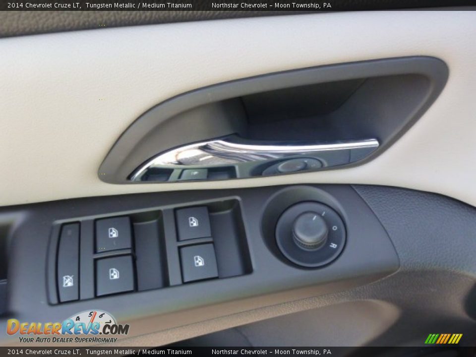 2014 Chevrolet Cruze LT Tungsten Metallic / Medium Titanium Photo #13