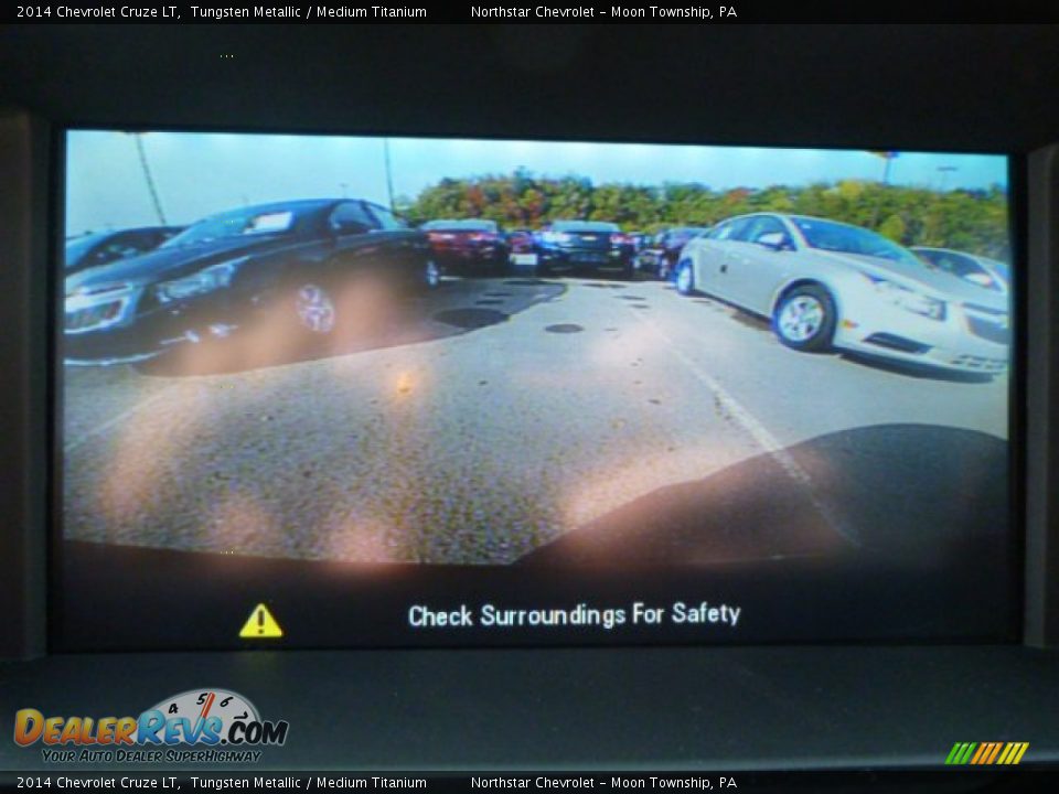 2014 Chevrolet Cruze LT Tungsten Metallic / Medium Titanium Photo #17