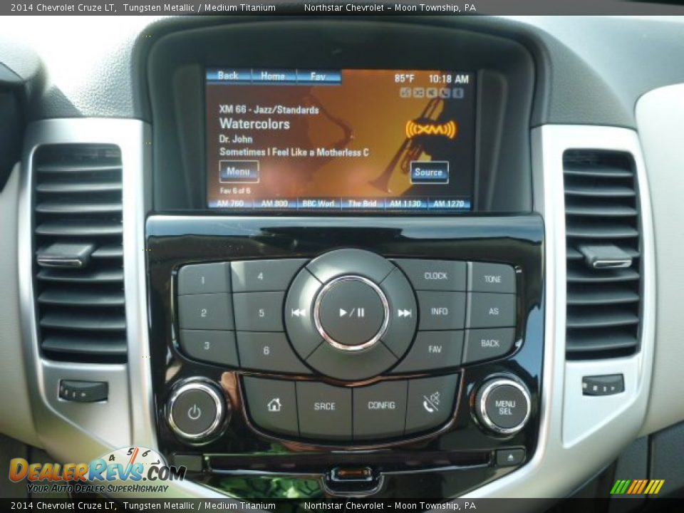 2014 Chevrolet Cruze LT Tungsten Metallic / Medium Titanium Photo #18