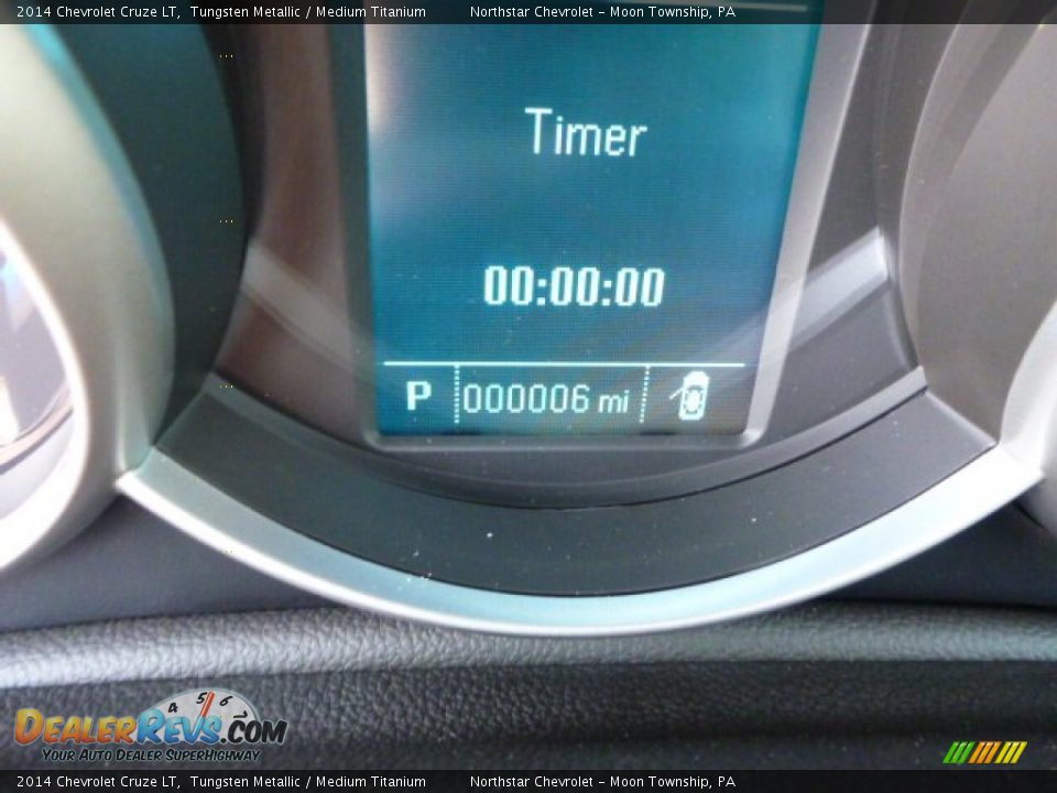 2014 Chevrolet Cruze LT Tungsten Metallic / Medium Titanium Photo #20