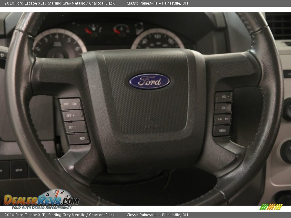 2010 Ford Escape XLT Steering Wheel Photo #6