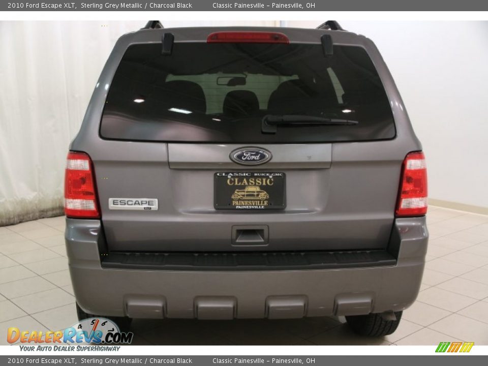 2010 Ford Escape XLT Sterling Grey Metallic / Charcoal Black Photo #15