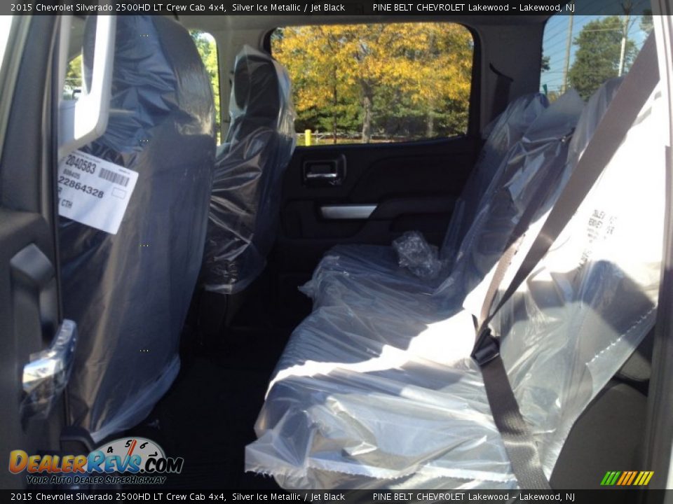 2015 Chevrolet Silverado 2500HD LT Crew Cab 4x4 Silver Ice Metallic / Jet Black Photo #6