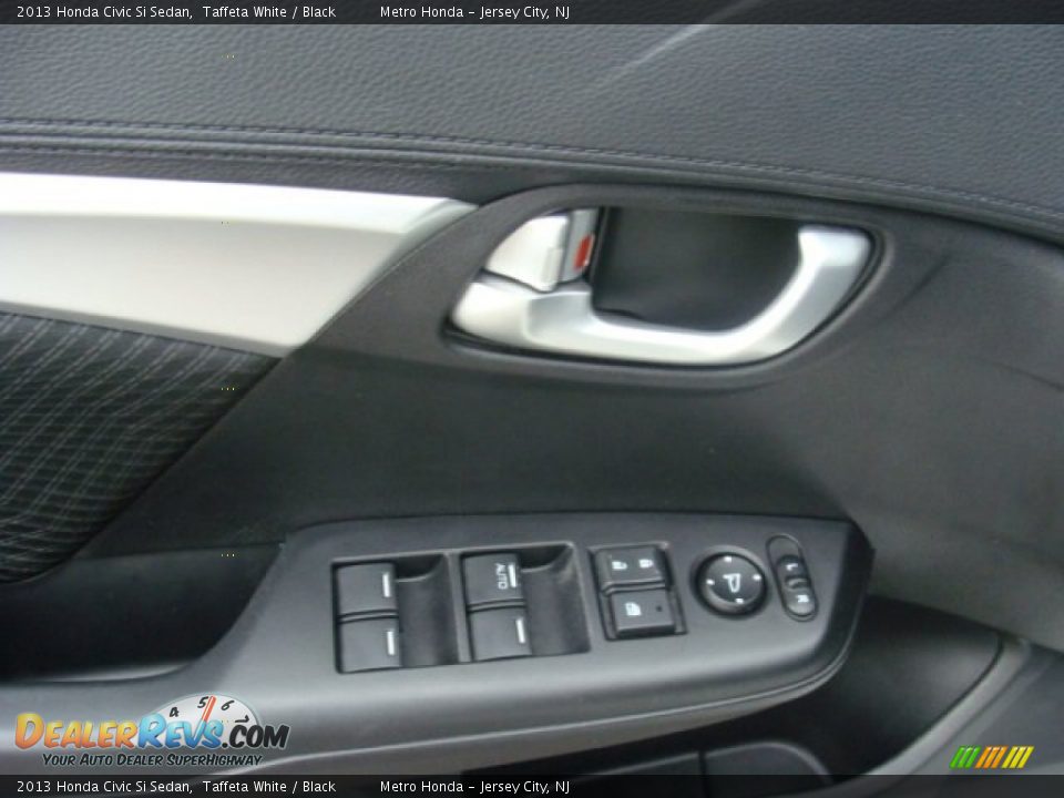 2013 Honda Civic Si Sedan Taffeta White / Black Photo #10