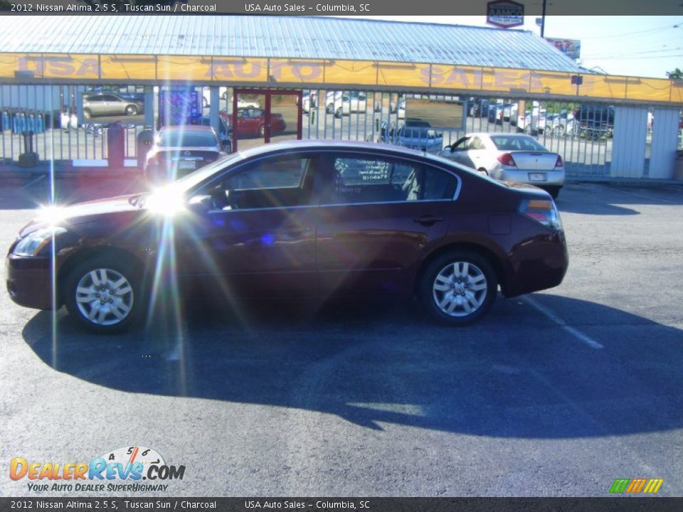 2012 Nissan Altima 2.5 S Tuscan Sun / Charcoal Photo #2