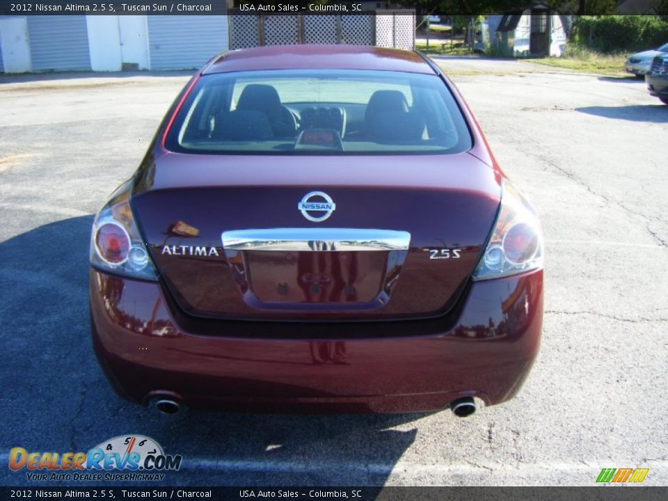 2012 Nissan Altima 2.5 S Tuscan Sun / Charcoal Photo #3
