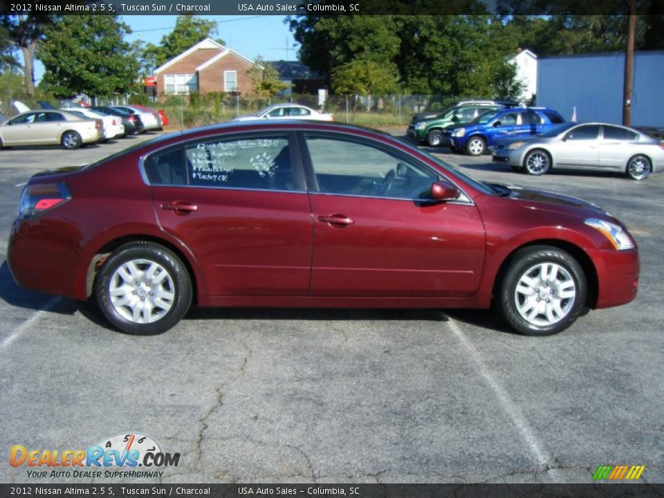 2012 Nissan Altima 2.5 S Tuscan Sun / Charcoal Photo #4