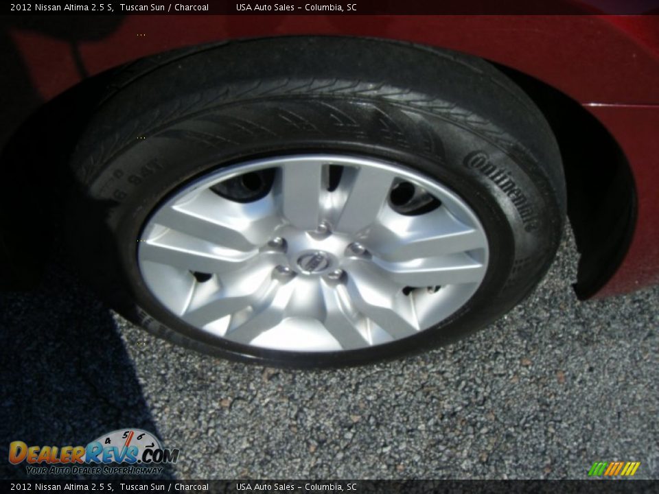 2012 Nissan Altima 2.5 S Tuscan Sun / Charcoal Photo #5
