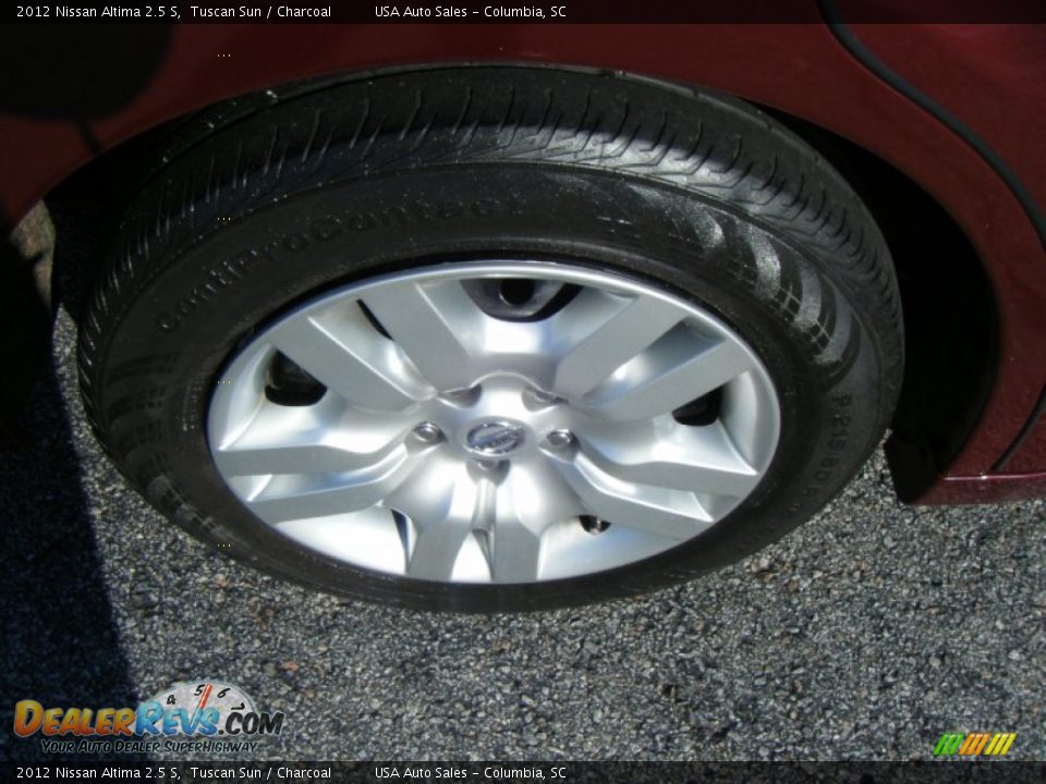 2012 Nissan Altima 2.5 S Tuscan Sun / Charcoal Photo #6