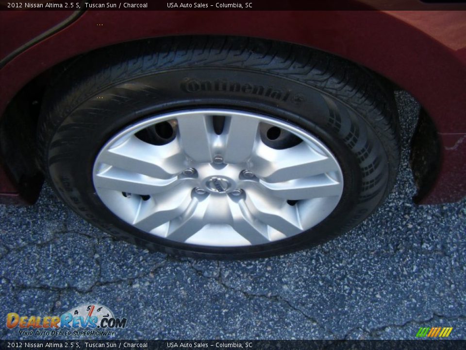 2012 Nissan Altima 2.5 S Tuscan Sun / Charcoal Photo #7