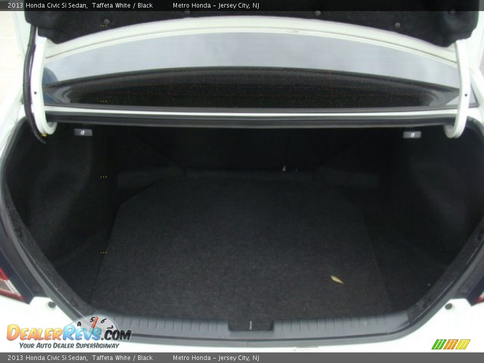 2013 Honda Civic Si Sedan Taffeta White / Black Photo #23