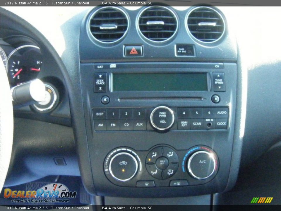 2012 Nissan Altima 2.5 S Tuscan Sun / Charcoal Photo #11