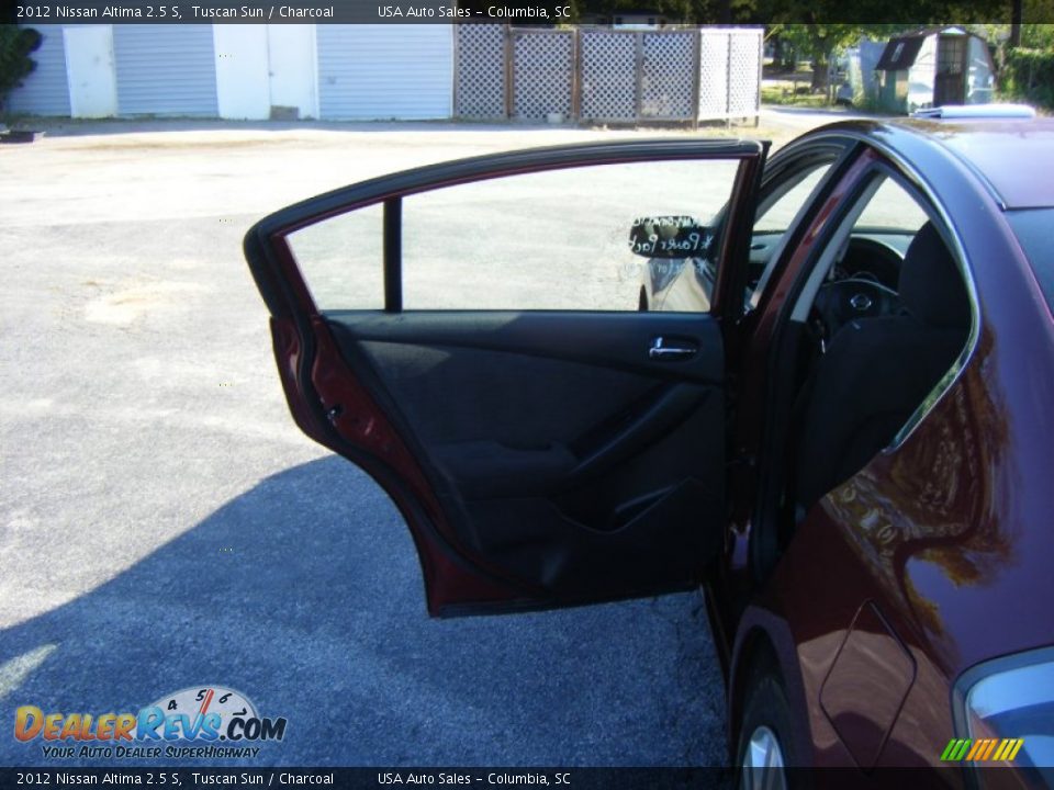 2012 Nissan Altima 2.5 S Tuscan Sun / Charcoal Photo #13