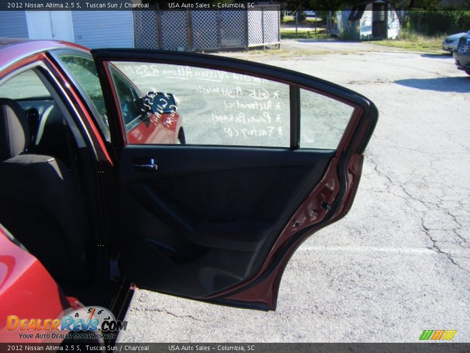 2012 Nissan Altima 2.5 S Tuscan Sun / Charcoal Photo #15