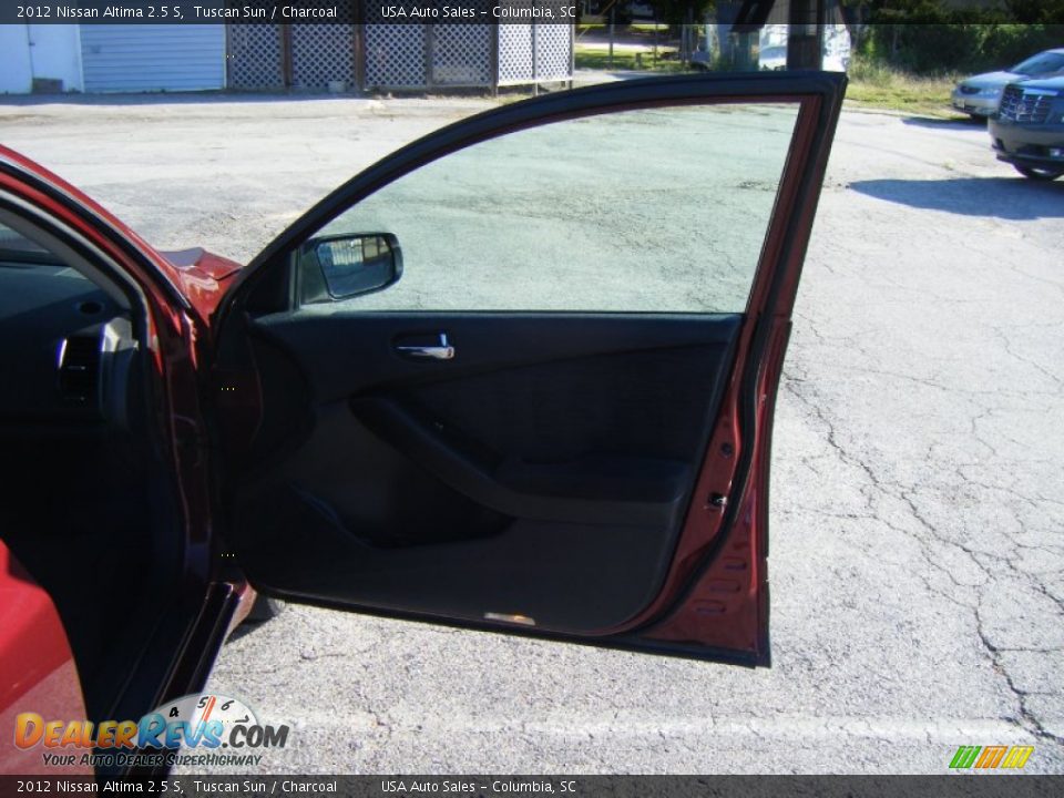 2012 Nissan Altima 2.5 S Tuscan Sun / Charcoal Photo #17