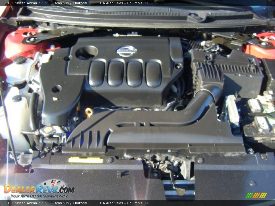 2012 Nissan Altima 2.5 S Tuscan Sun / Charcoal Photo #20