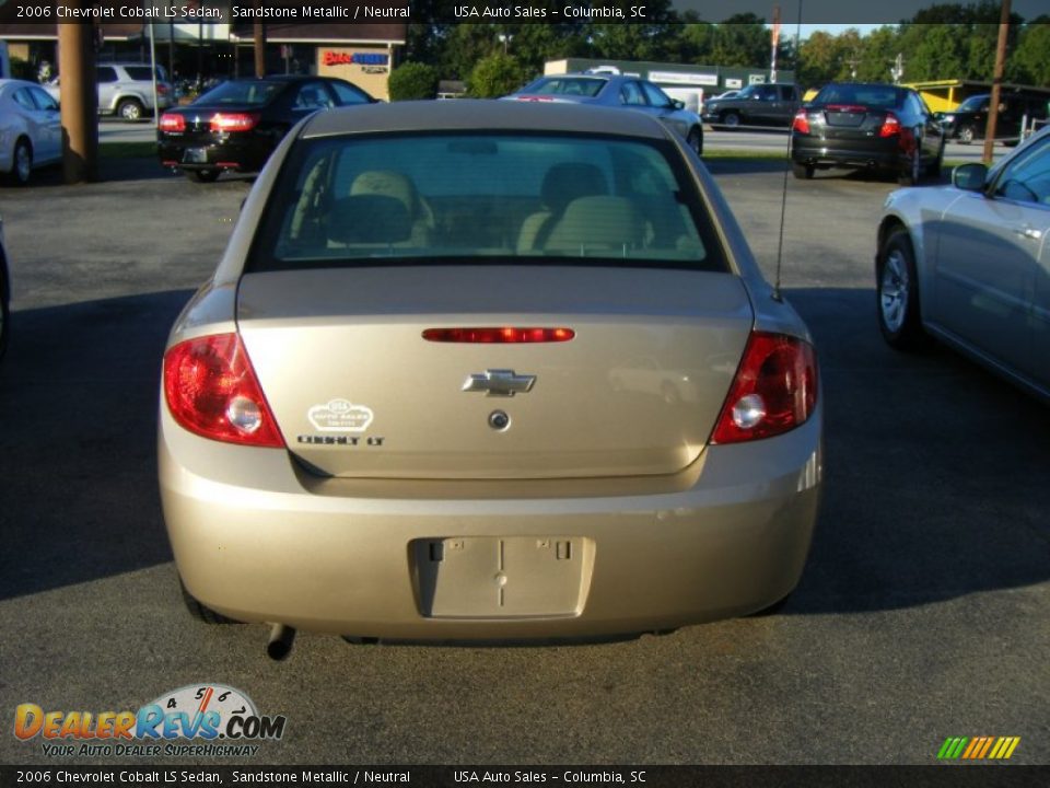 2006 Chevrolet Cobalt LS Sedan Sandstone Metallic / Neutral Photo #3