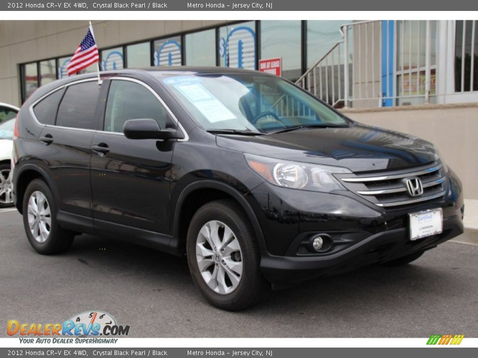 Front 3/4 View of 2012 Honda CR-V EX 4WD Photo #3