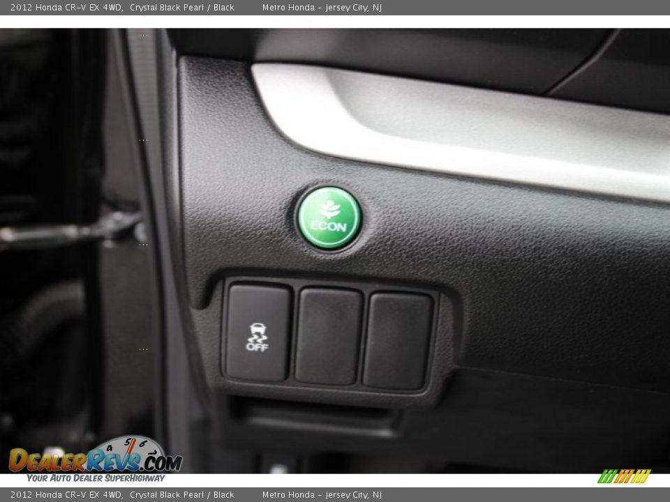 2012 Honda CR-V EX 4WD Crystal Black Pearl / Black Photo #13