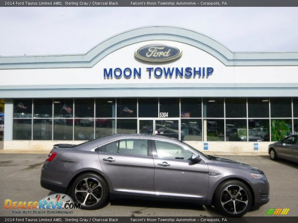 2014 Ford Taurus Limited AWD Sterling Gray / Charcoal Black Photo #1