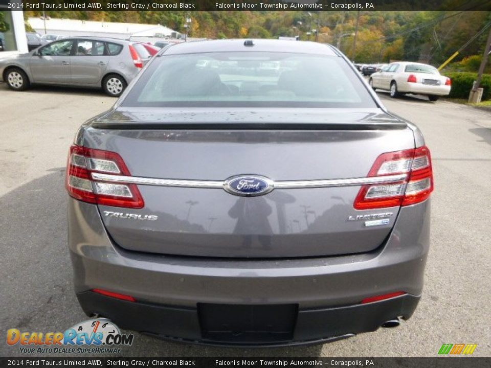 2014 Ford Taurus Limited AWD Sterling Gray / Charcoal Black Photo #3