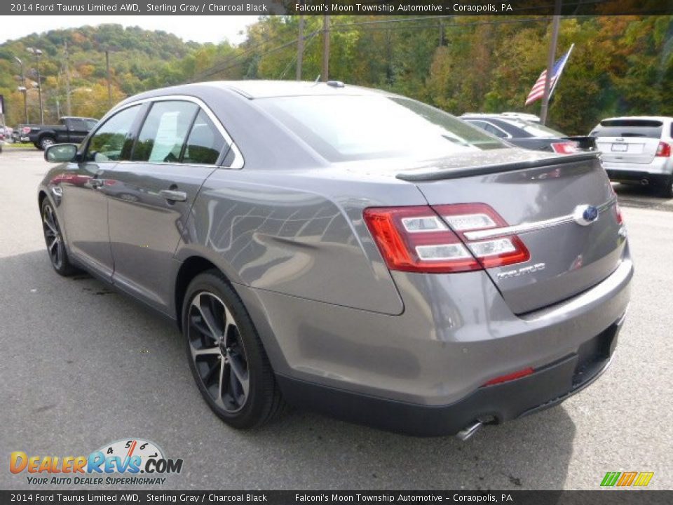 2014 Ford Taurus Limited AWD Sterling Gray / Charcoal Black Photo #4