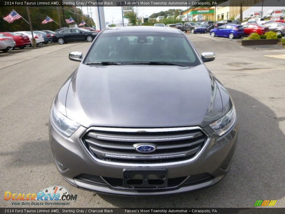 2014 Ford Taurus Limited AWD Sterling Gray / Charcoal Black Photo #7