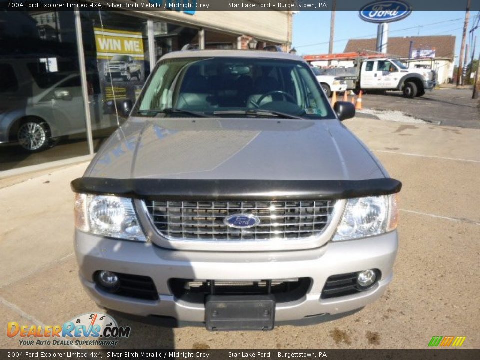 2004 Ford Explorer Limited 4x4 Silver Birch Metallic / Midnight Grey Photo #2
