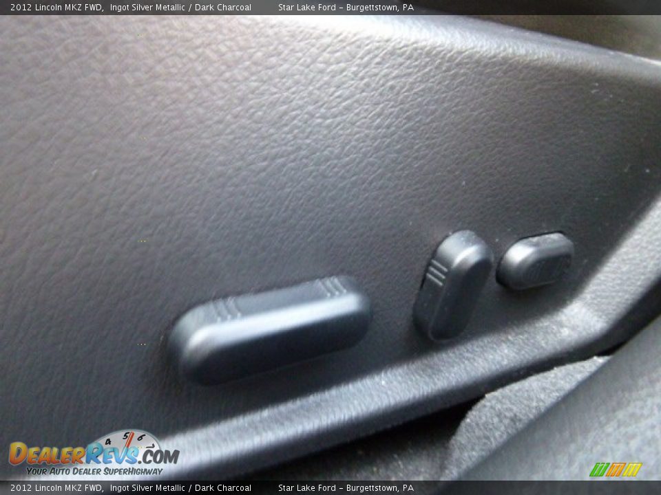 2012 Lincoln MKZ FWD Ingot Silver Metallic / Dark Charcoal Photo #15