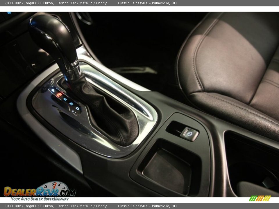 2011 Buick Regal CXL Turbo Carbon Black Metallic / Ebony Photo #13