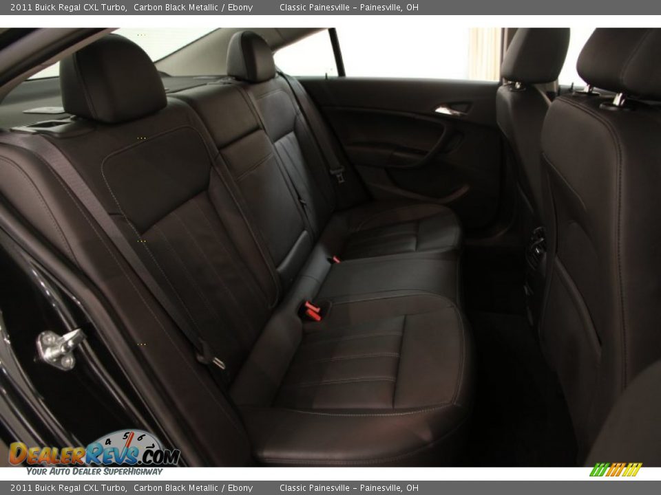 2011 Buick Regal CXL Turbo Carbon Black Metallic / Ebony Photo #15