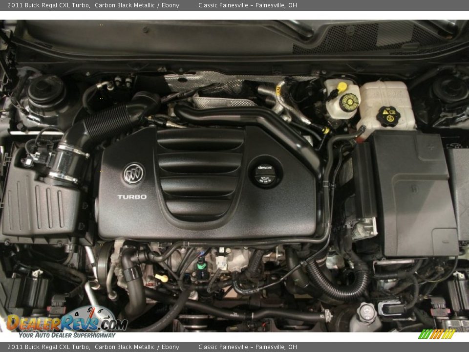 2011 Buick Regal CXL Turbo Carbon Black Metallic / Ebony Photo #18