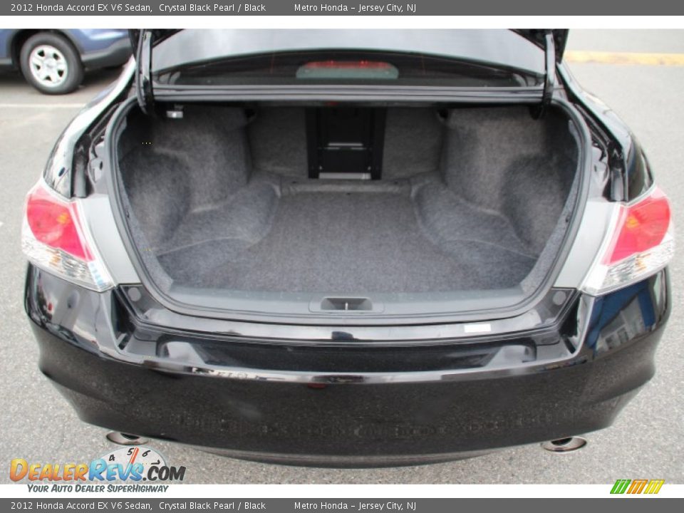 2012 Honda Accord EX V6 Sedan Crystal Black Pearl / Black Photo #25