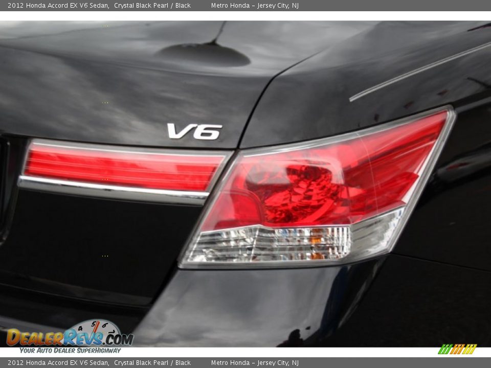 2012 Honda Accord EX V6 Sedan Crystal Black Pearl / Black Photo #26