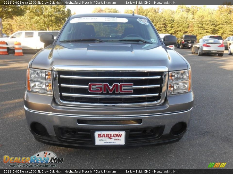 2012 GMC Sierra 1500 SL Crew Cab 4x4 Mocha Steel Metallic / Dark Titanium Photo #2