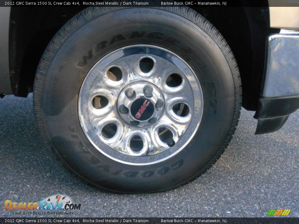 2012 GMC Sierra 1500 SL Crew Cab 4x4 Mocha Steel Metallic / Dark Titanium Photo #7