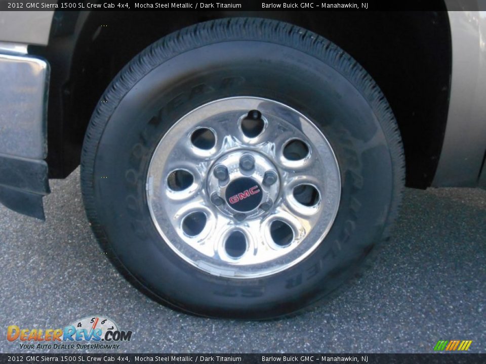 2012 GMC Sierra 1500 SL Crew Cab 4x4 Mocha Steel Metallic / Dark Titanium Photo #10