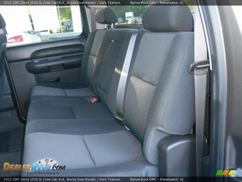 2012 GMC Sierra 1500 SL Crew Cab 4x4 Mocha Steel Metallic / Dark Titanium Photo #14