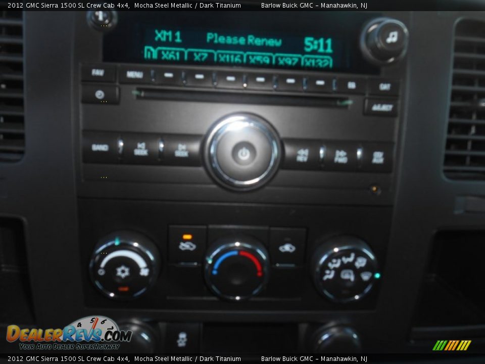 2012 GMC Sierra 1500 SL Crew Cab 4x4 Mocha Steel Metallic / Dark Titanium Photo #17