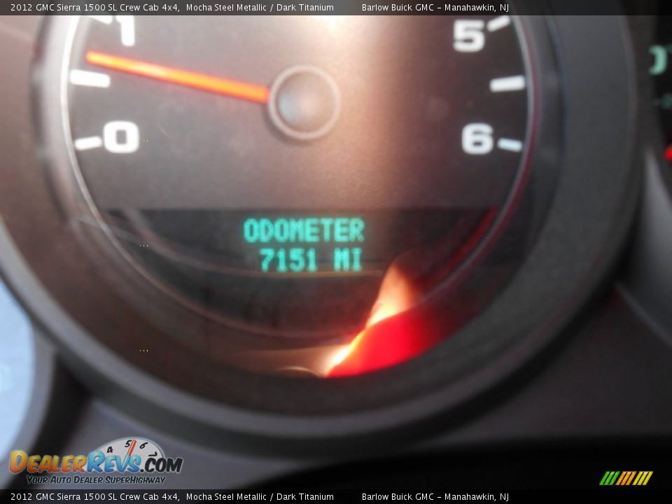 2012 GMC Sierra 1500 SL Crew Cab 4x4 Mocha Steel Metallic / Dark Titanium Photo #19