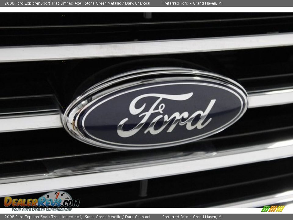2008 Ford Explorer Sport Trac Limited 4x4 Stone Green Metallic / Dark Charcoal Photo #3