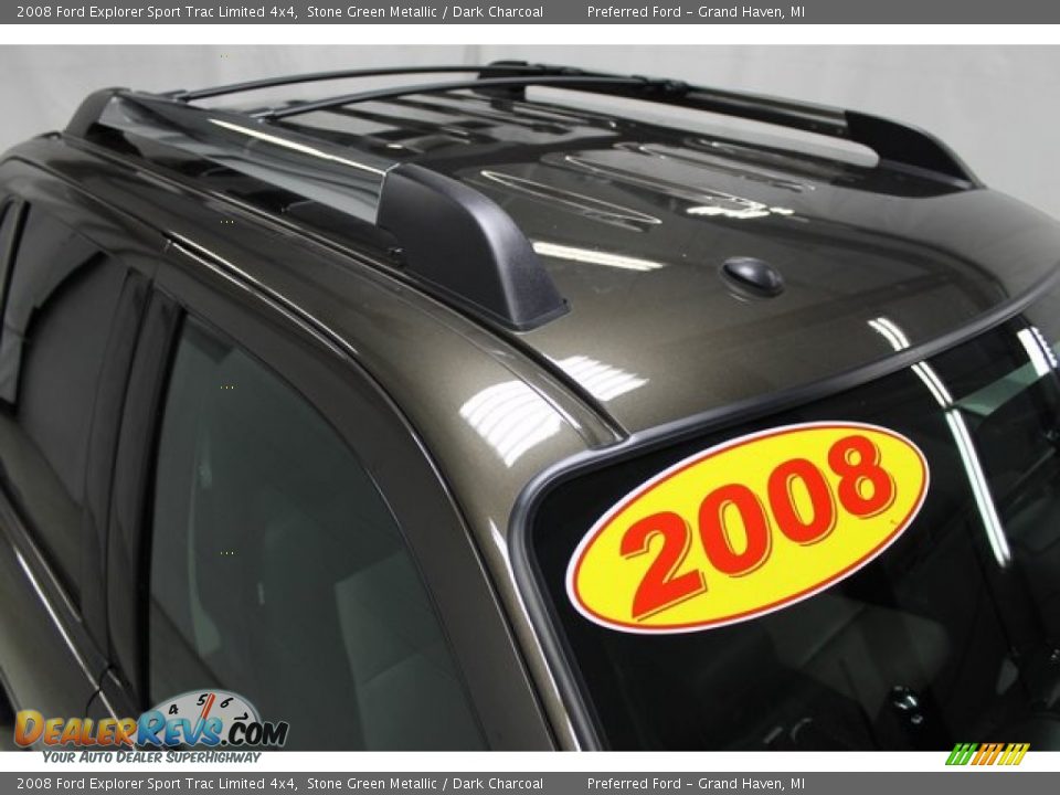2008 Ford Explorer Sport Trac Limited 4x4 Stone Green Metallic / Dark Charcoal Photo #5