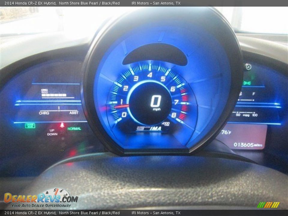 2014 Honda CR-Z EX Hybrid Gauges Photo #22