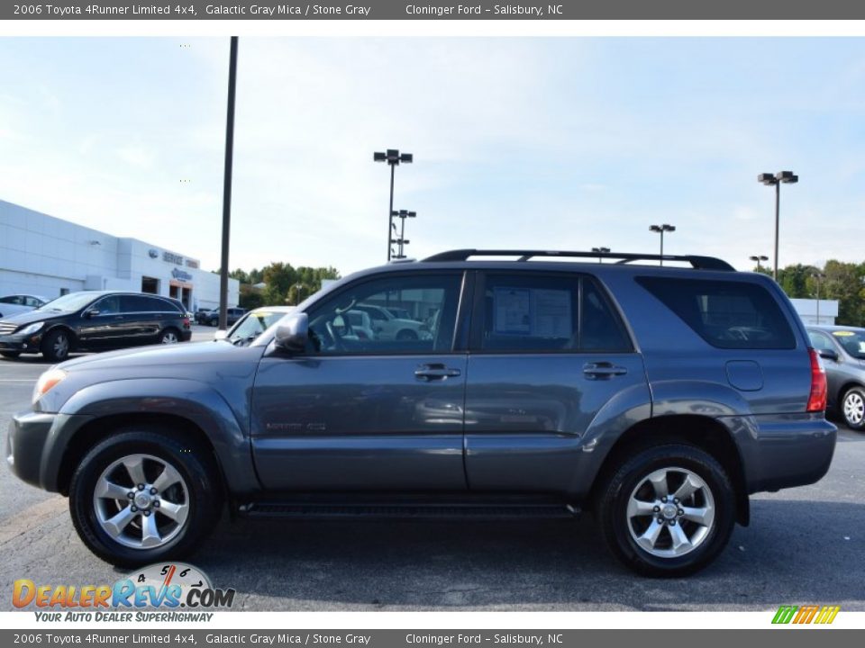 2006 Toyota 4Runner Limited 4x4 Galactic Gray Mica / Stone Gray Photo #6