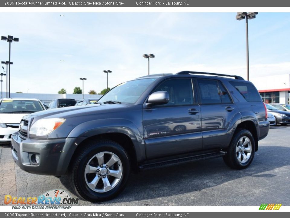 2006 Toyota 4Runner Limited 4x4 Galactic Gray Mica / Stone Gray Photo #7