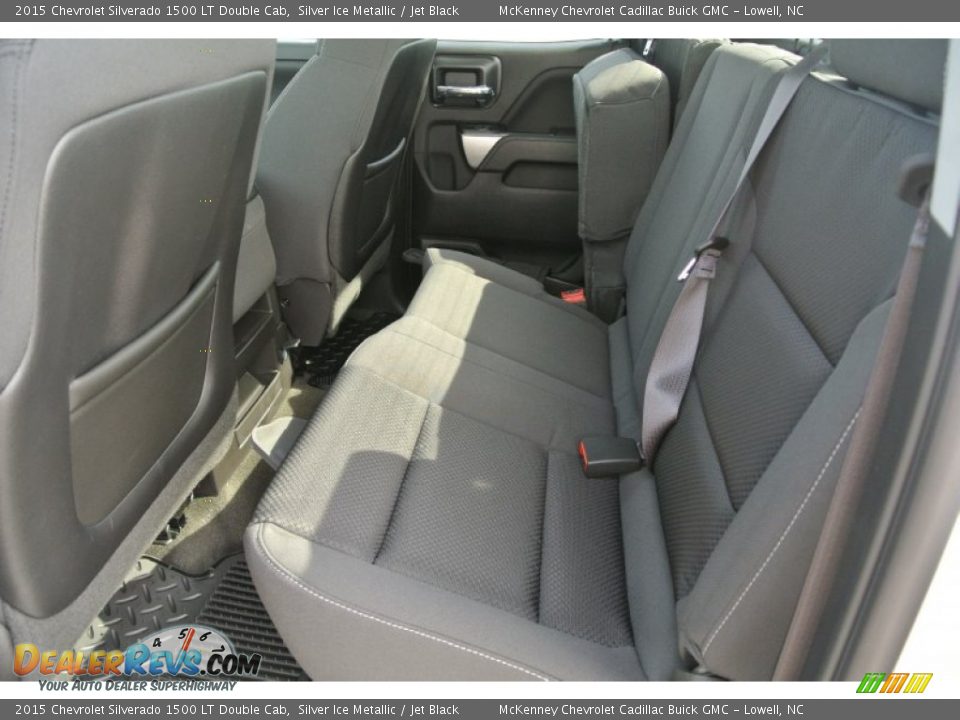 2015 Chevrolet Silverado 1500 LT Double Cab Silver Ice Metallic / Jet Black Photo #15