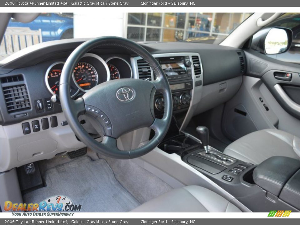 2006 Toyota 4Runner Limited 4x4 Galactic Gray Mica / Stone Gray Photo #10