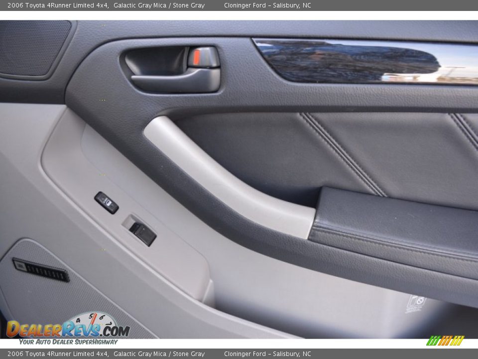 2006 Toyota 4Runner Limited 4x4 Galactic Gray Mica / Stone Gray Photo #14