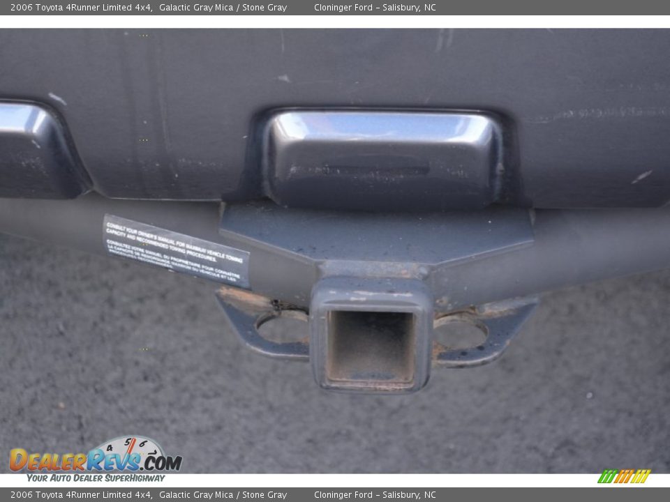 2006 Toyota 4Runner Limited 4x4 Galactic Gray Mica / Stone Gray Photo #18